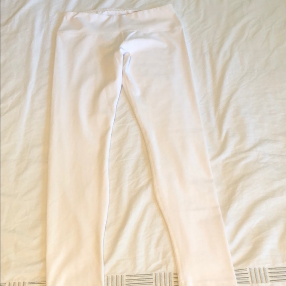White leggings